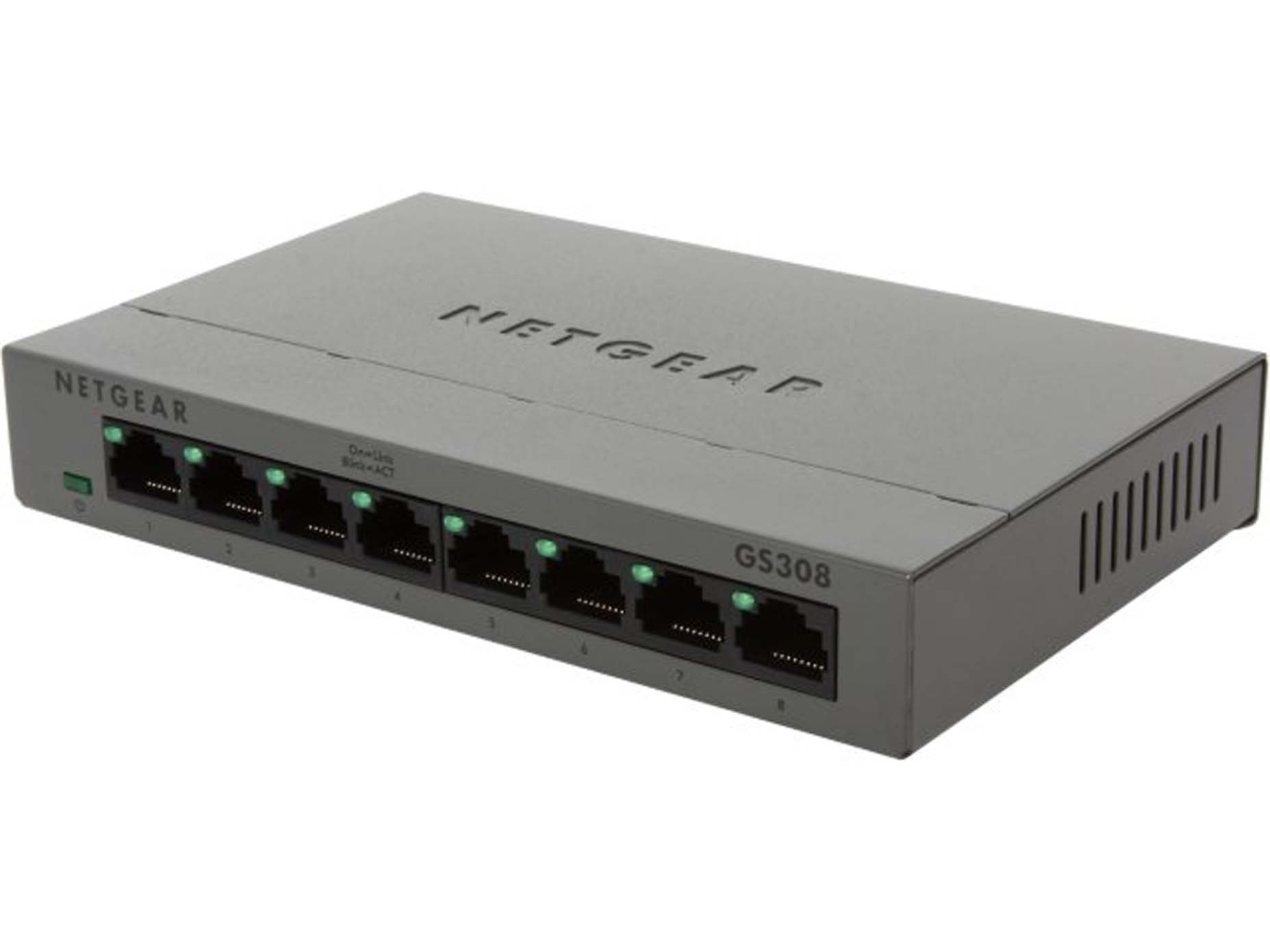 Harga Netgear GS308 8port Gigabit Metal Switch